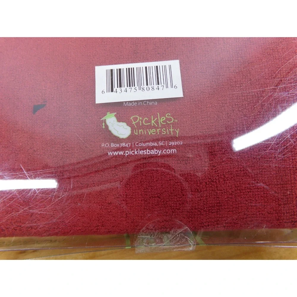 Pickles University of South Carolina Hooded Towel Set & Bib / Burp Cloth Set New